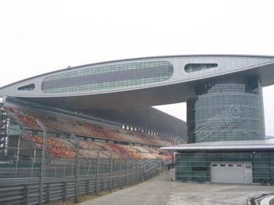 上海国际赛车场场地环境基础图库